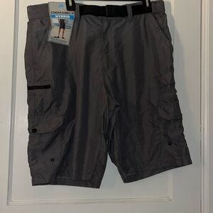 Dark grey Denali cargo shorts